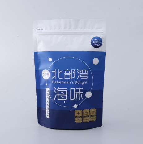 紫菜海產(chǎn)品食品包裝袋自立拉鏈海苔鋁箔袋制