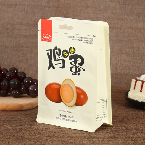 定做磨砂鍍彩印密封雞蛋鵪鶉蛋八邊封袋塑料食品袋定制